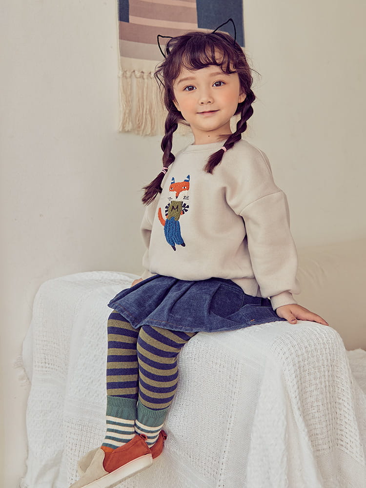 MIMICO - Korean Children Fashion - #Kfashion4kids - Wrinkle Skirt Leggings - 3