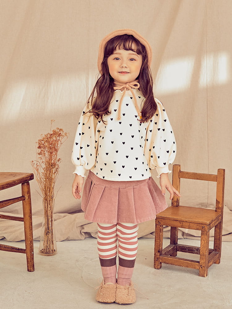 MIMICO - Korean Children Fashion - #Kfashion4kids - Wrinkle Skirt Leggings - 4