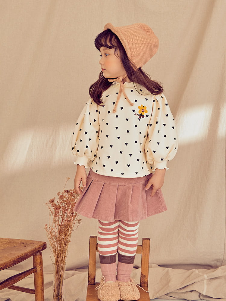 MIMICO - Korean Children Fashion - #Kfashion4kids - Heart Flower Tee - 3
