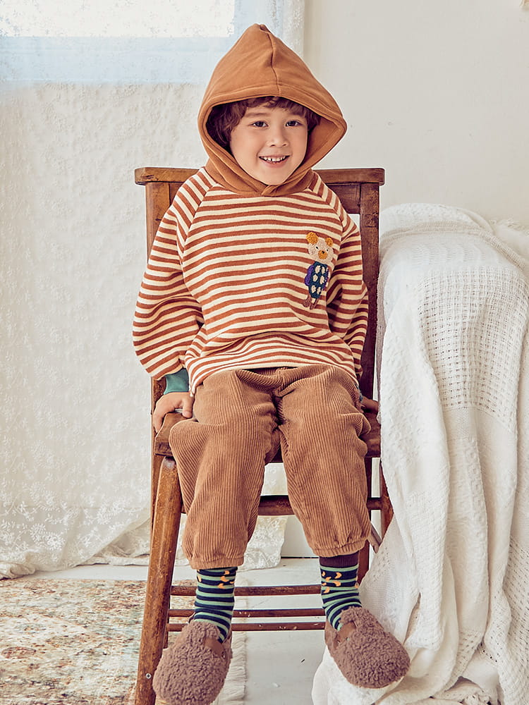 MIMICO - Korean Children Fashion - #Kfashion4kids - Hoody Bear Tee - 2
