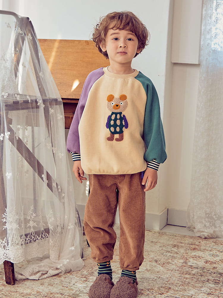 MIMICO - Korean Children Fashion - #Kfashion4kids - Circle Bear Tee - 6