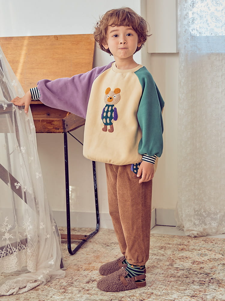 MIMICO - Korean Children Fashion - #Kfashion4kids - Circle Bear Tee - 7