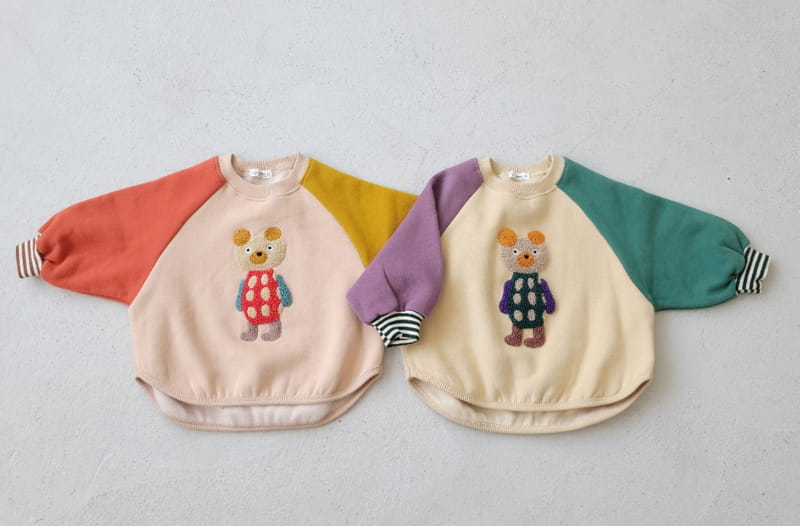 MIMICO - Korean Children Fashion - #Kfashion4kids - Circle Bear Tee - 8