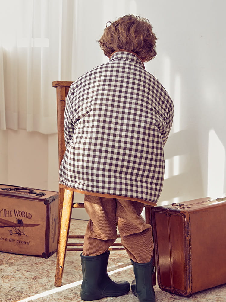 MIMICO - Korean Children Fashion - #Kfashion4kids - Circle Bear Reversible Coat - 5