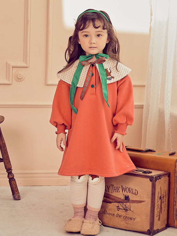 MIMICO - Korean Children Fashion - #Kfashion4kids - Drum Bear One-piece