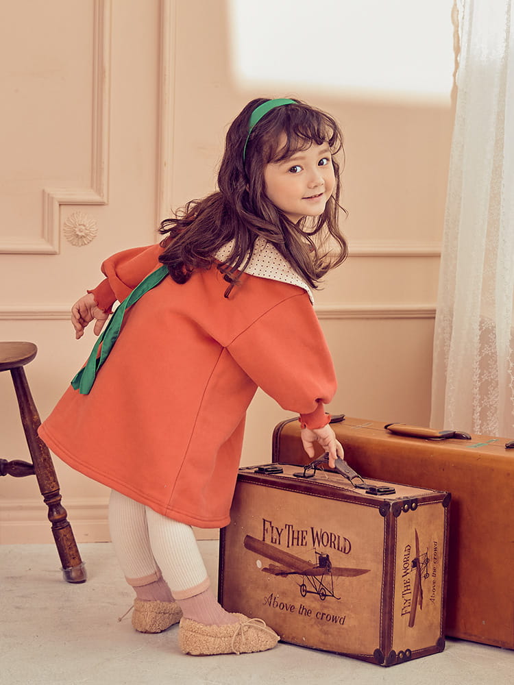 MIMICO - Korean Children Fashion - #Kfashion4kids - Drum Bear One-piece - 6