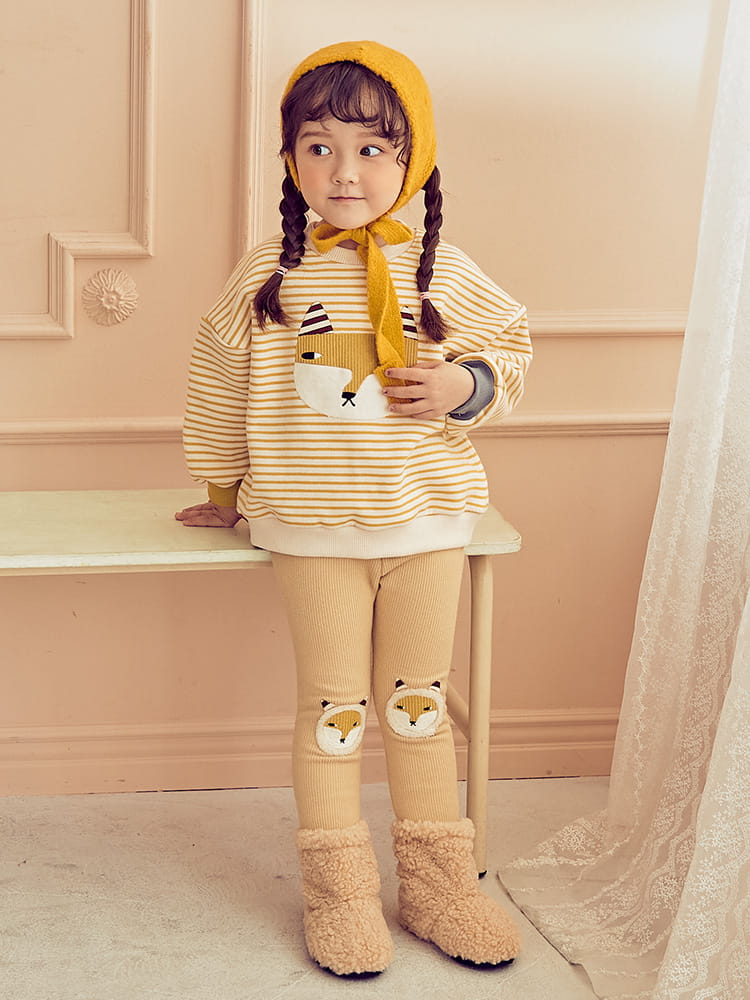 MIMICO - Korean Children Fashion - #Kfashion4kids - Fox Warm Leggings - 2