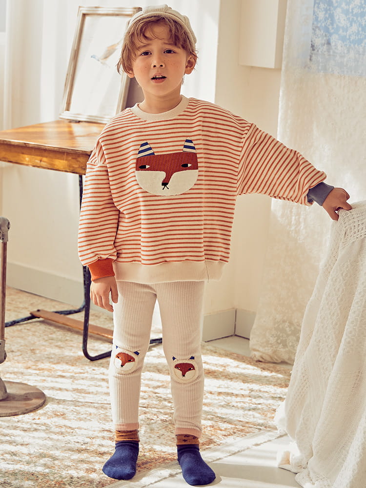 MIMICO - Korean Children Fashion - #Kfashion4kids - Fox Warm Leggings - 6