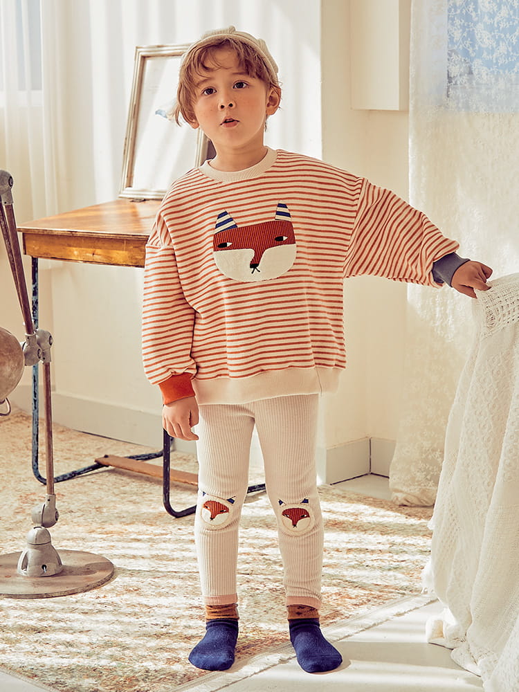 MIMICO - Korean Children Fashion - #Kfashion4kids - Fox Warm Leggings - 8