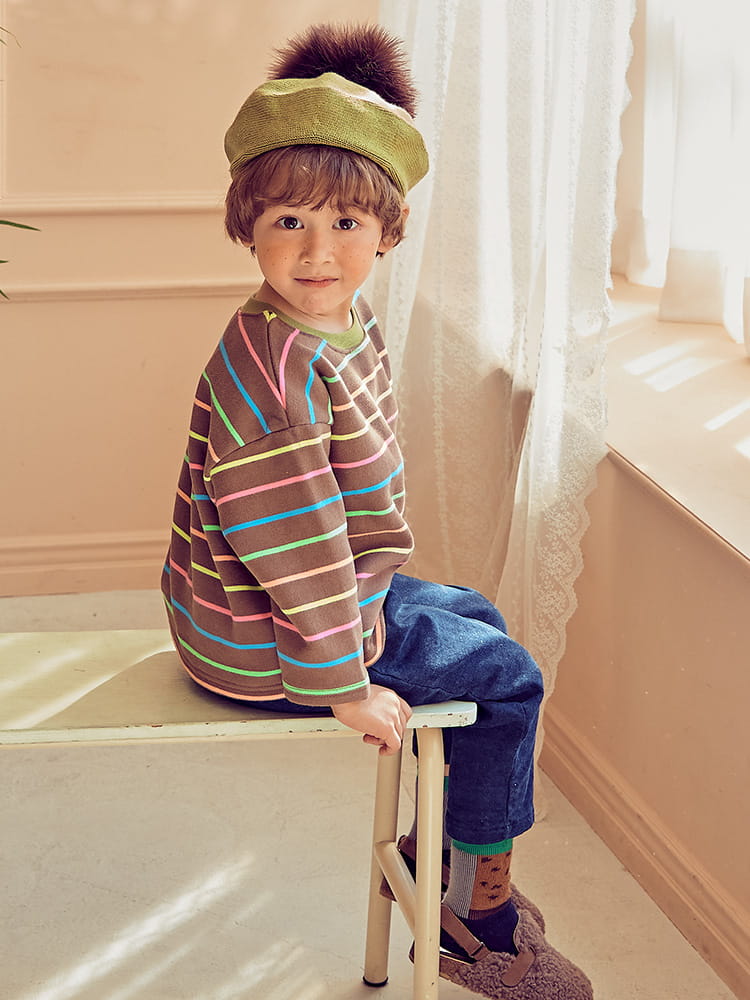 MIMICO - Korean Children Fashion - #Kfashion4kids - Teddy Yong Tee - 3