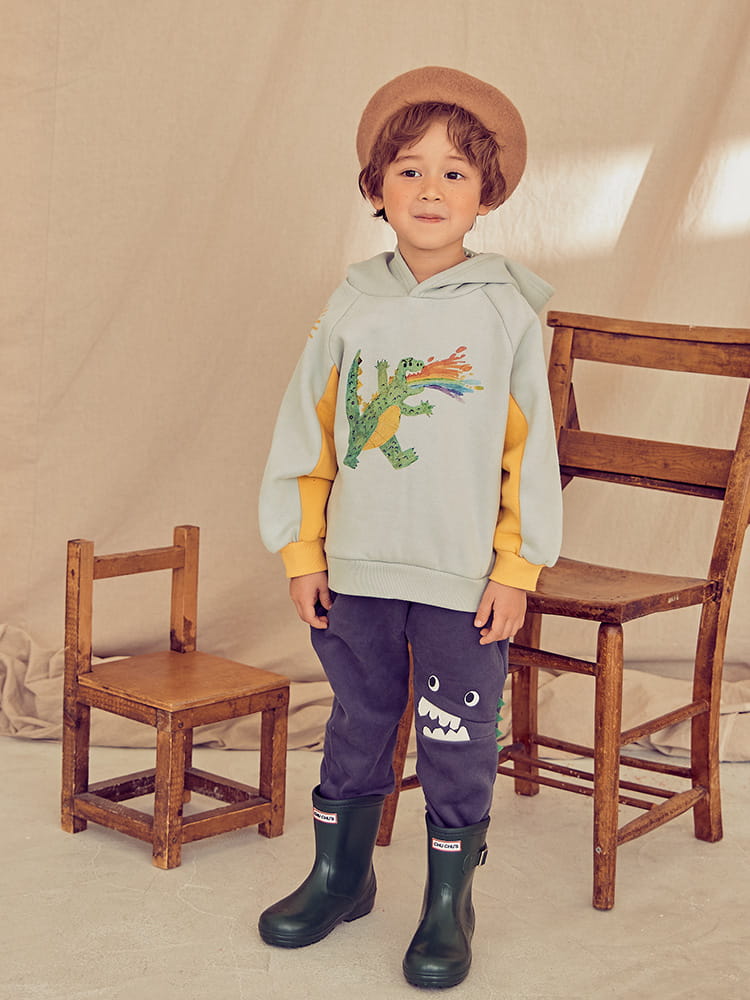 MIMICO - Korean Children Fashion - #Kfashion4kids - Dino King Pants - 4