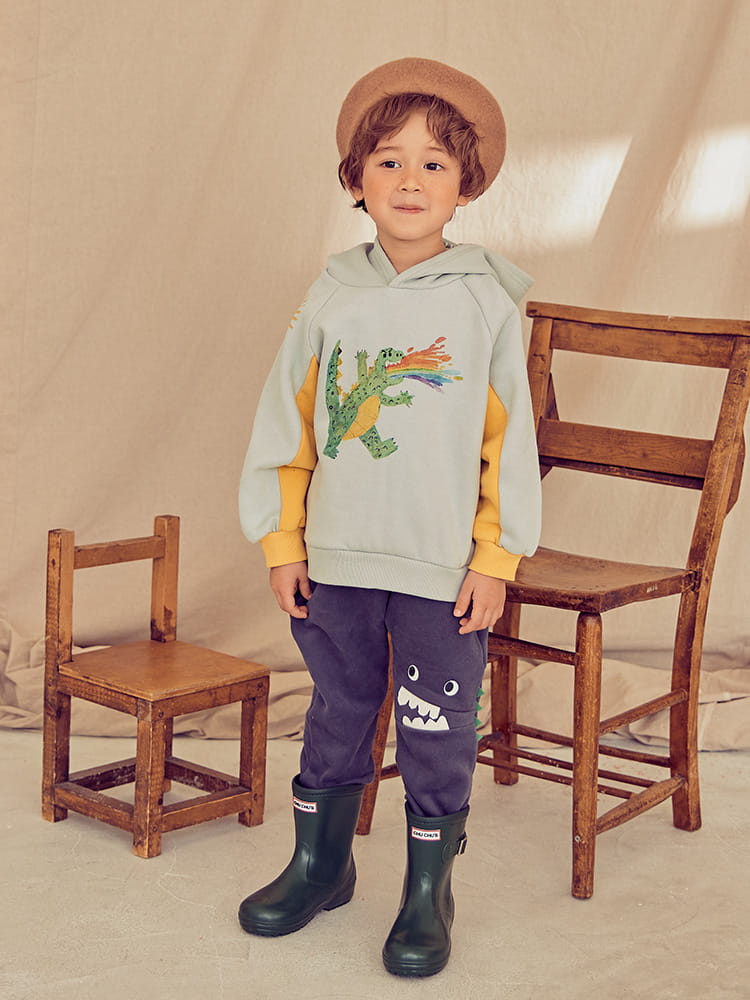 MIMICO - Korean Children Fashion - #Kfashion4kids - Dino King Tee