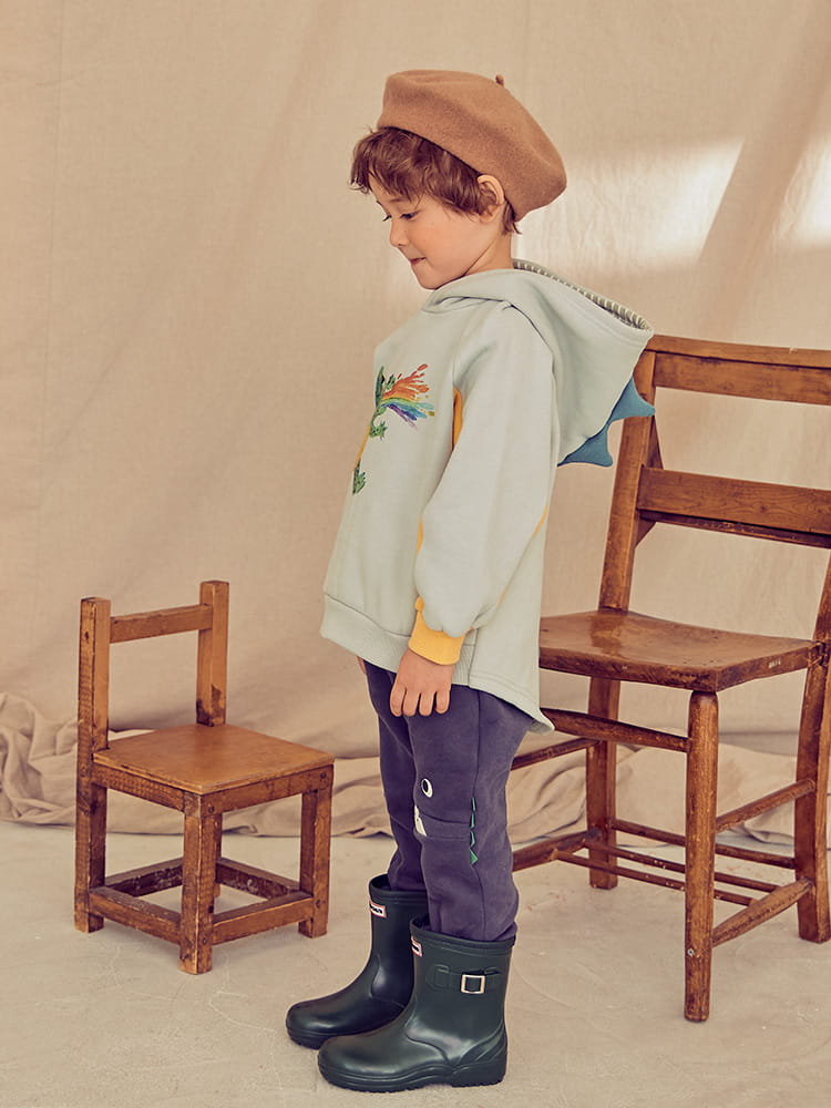 MIMICO - Korean Children Fashion - #Kfashion4kids - Dino King Tee - 2