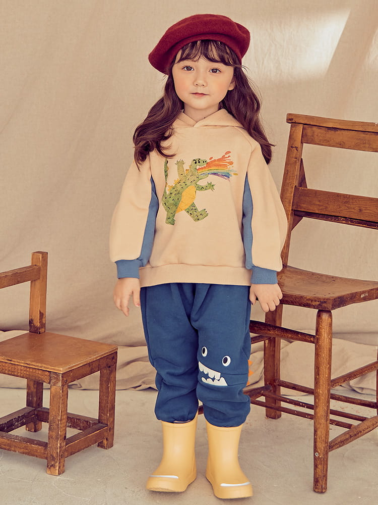 MIMICO - Korean Children Fashion - #Kfashion4kids - Dino King Tee - 3