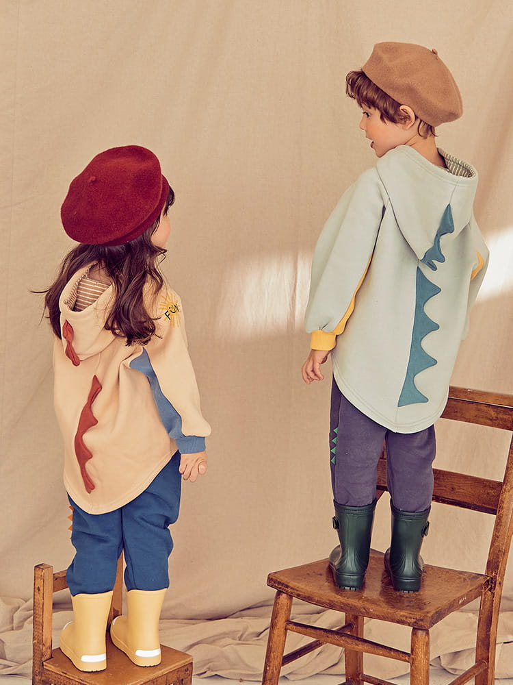 MIMICO - Korean Children Fashion - #Kfashion4kids - Dino King Tee - 7