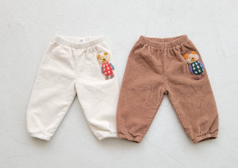 MIMICO - Korean Children Fashion - #Kfashion4kids - Bear Pants - 8