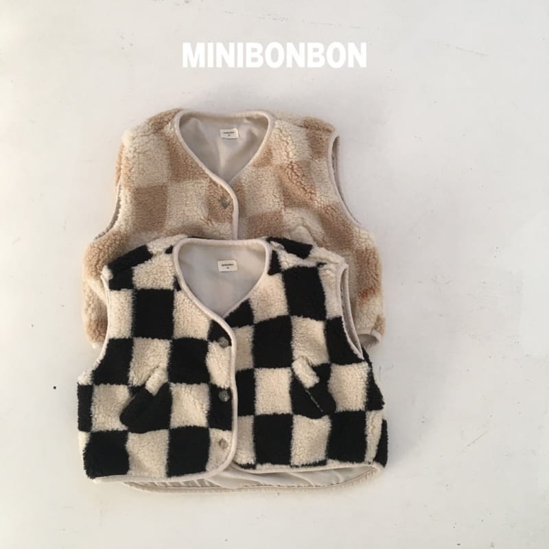 MINI BONGBONG - Korean Children Fashion - #Kfashion4kids - Chess Vest