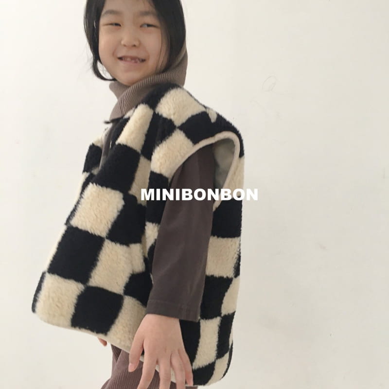 MINI BONGBONG - Korean Children Fashion - #Kfashion4kids - Chess Vest - 5
