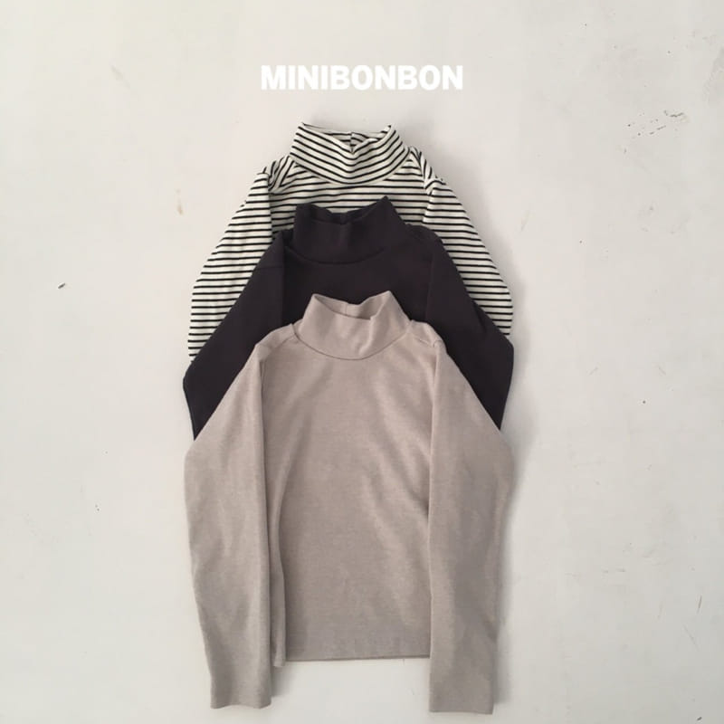 MINI BONGBONG - Korean Children Fashion - #Kfashion4kids - Think Turtleneck Tee