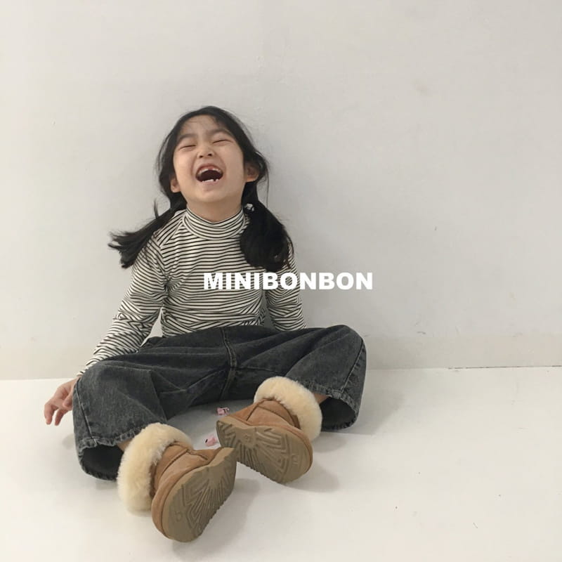 MINI BONGBONG - Korean Children Fashion - #Kfashion4kids - Think Turtleneck Tee - 4