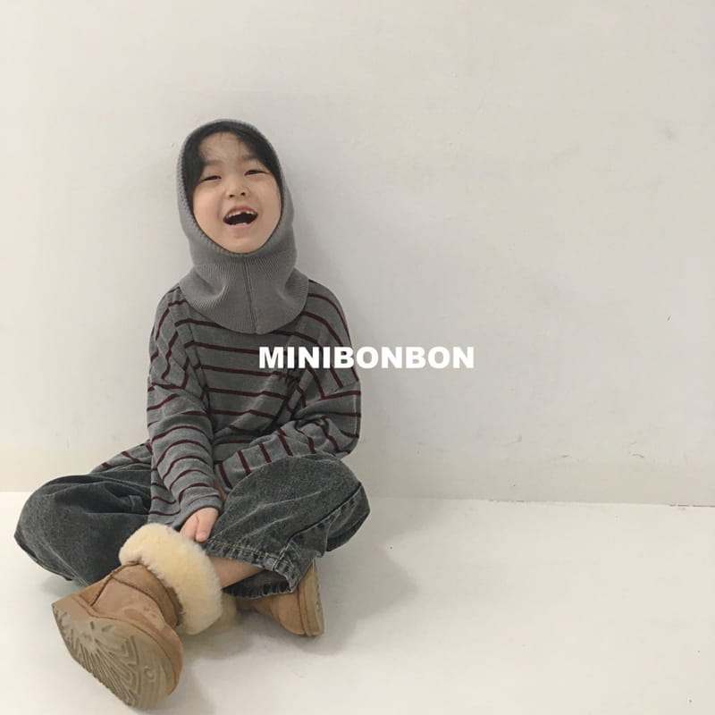 MINI BONGBONG - Korean Children Fashion - #Kfashion4kids - Gift Stripes Tee - 8
