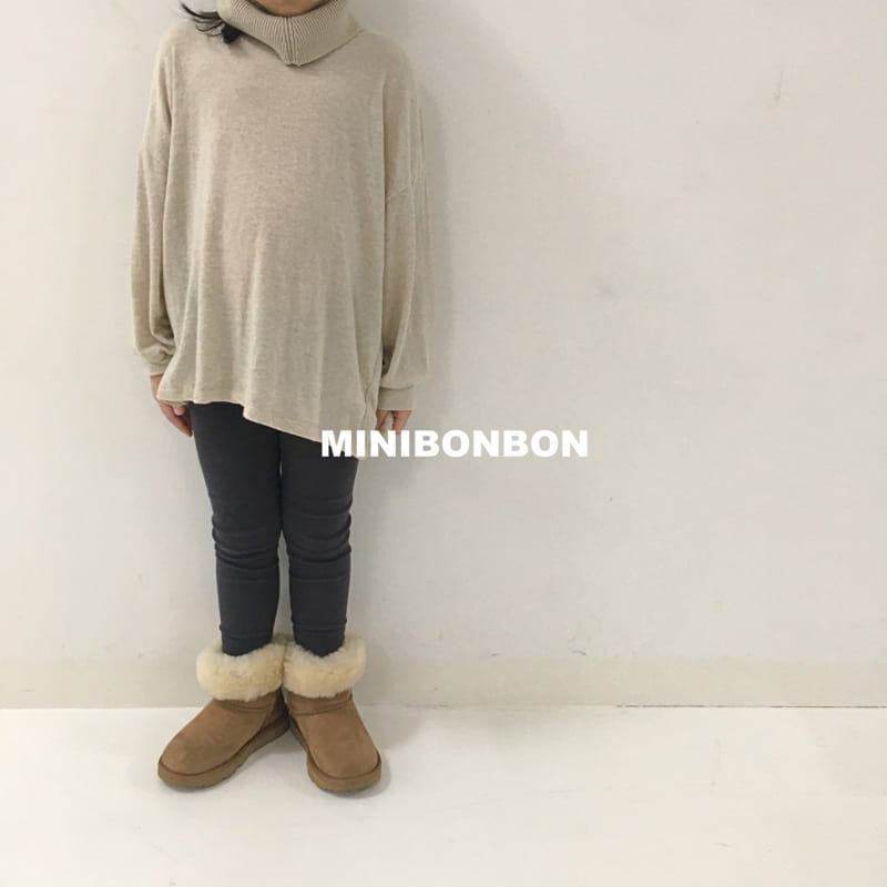 MINI BONGBONG - Korean Children Fashion - #Kfashion4kids - Gray Leggings - 3