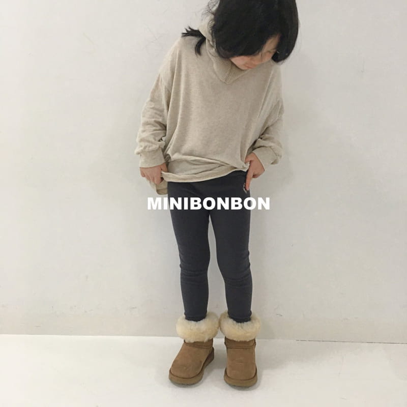 MINI BONGBONG - Korean Children Fashion - #Kfashion4kids - Gray Leggings - 6