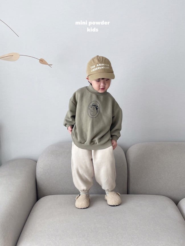 MINI POWDER - Korean Children Fashion - #Kfashion4kids - Half Sweatshirt