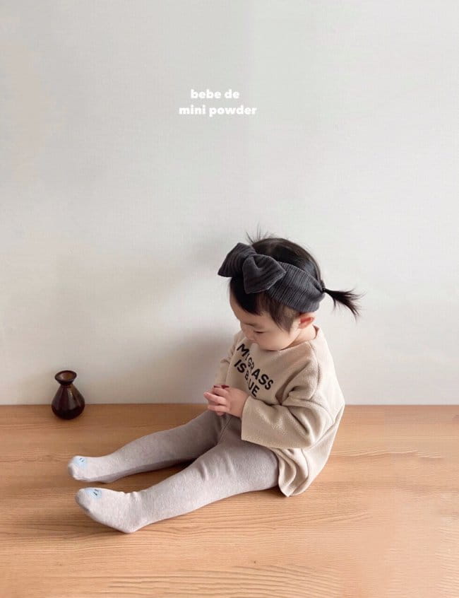 MINI POWDER - Korean Children Fashion - #Kfashion4kids - Ghost Foot Leggings - 4