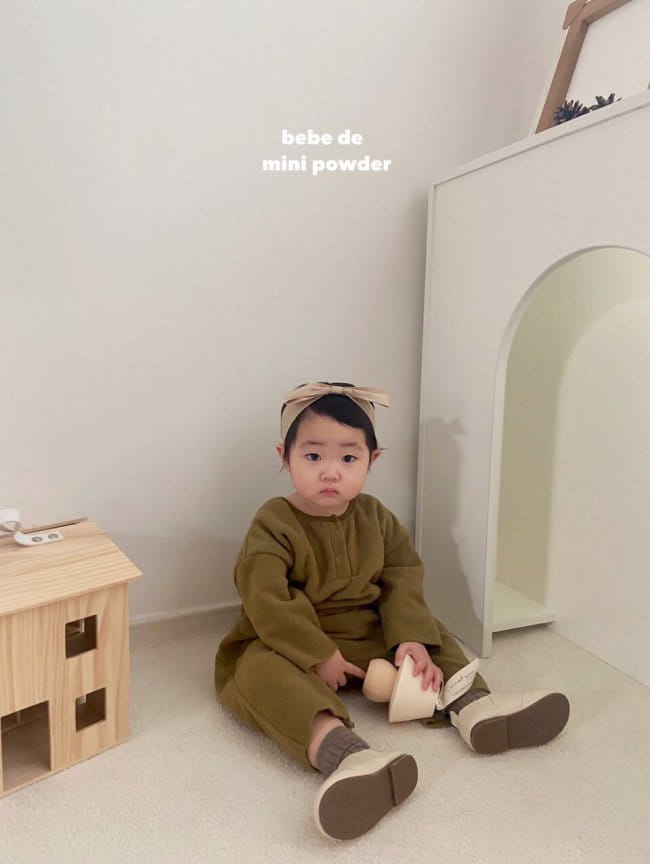 MINI POWDER - Korean Children Fashion - #Kfashion4kids - Police Danjjack Bodysuit - 12