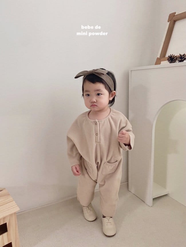MINI POWDER - Korean Children Fashion - #Kfashion4kids - Police Danjjack Bodysuit - 4