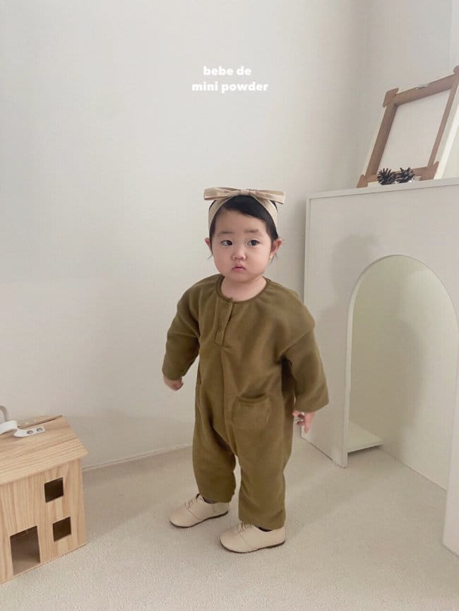 MINI POWDER - Korean Children Fashion - #Kfashion4kids - Police Danjjack Bodysuit - 9
