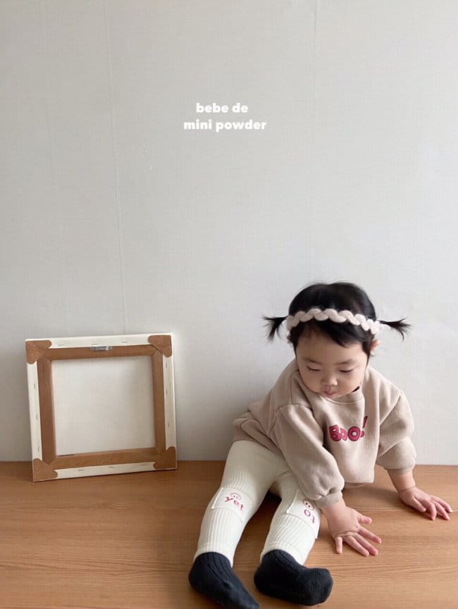 MINI POWDER - Korean Children Fashion - #Kfashion4kids - Bebe Boom Sweatshrit