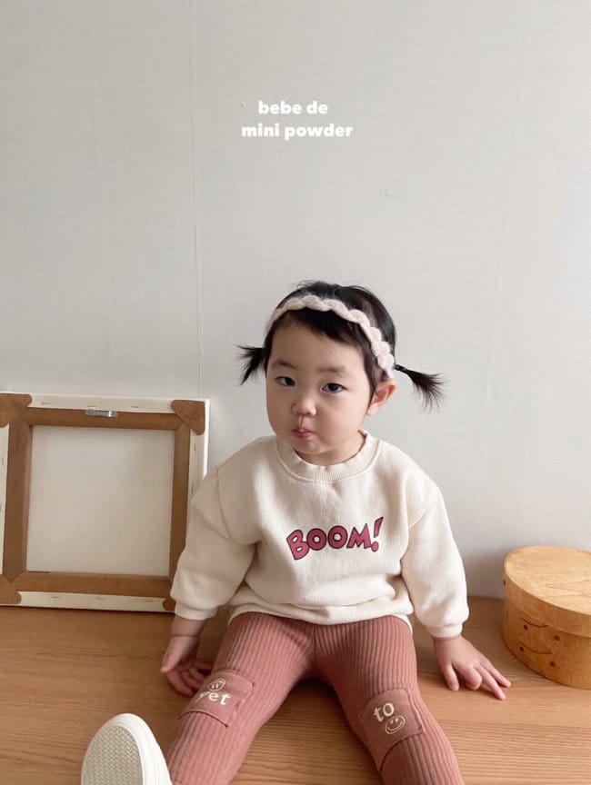MINI POWDER - Korean Children Fashion - #Kfashion4kids - Bebe Boom Sweatshrit - 10