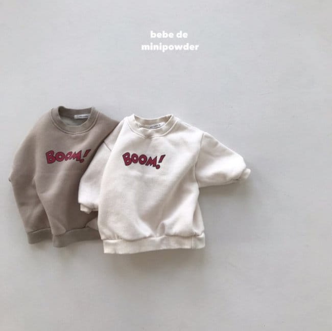 MINI POWDER - Korean Children Fashion - #Kfashion4kids - Bebe Boom Sweatshrit - 12