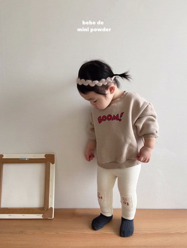MINI POWDER - Korean Children Fashion - #Kfashion4kids - Bebe Boom Sweatshrit - 4
