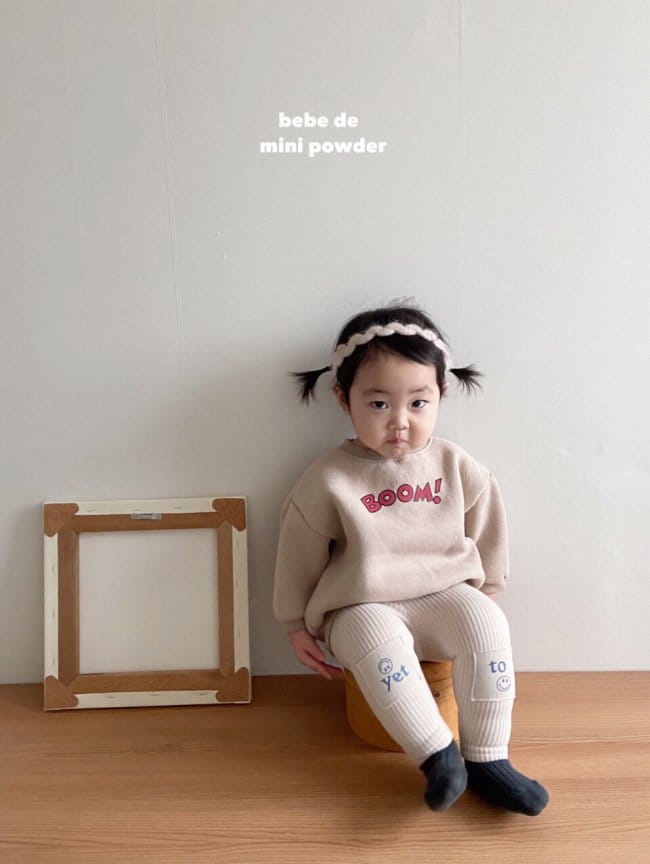 MINI POWDER - Korean Children Fashion - #Kfashion4kids - Bebe Boom Sweatshrit - 6