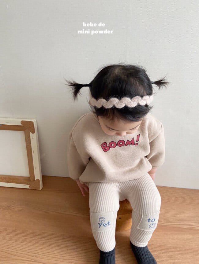 MINI POWDER - Korean Children Fashion - #Kfashion4kids - Bebe Boom Sweatshrit - 7
