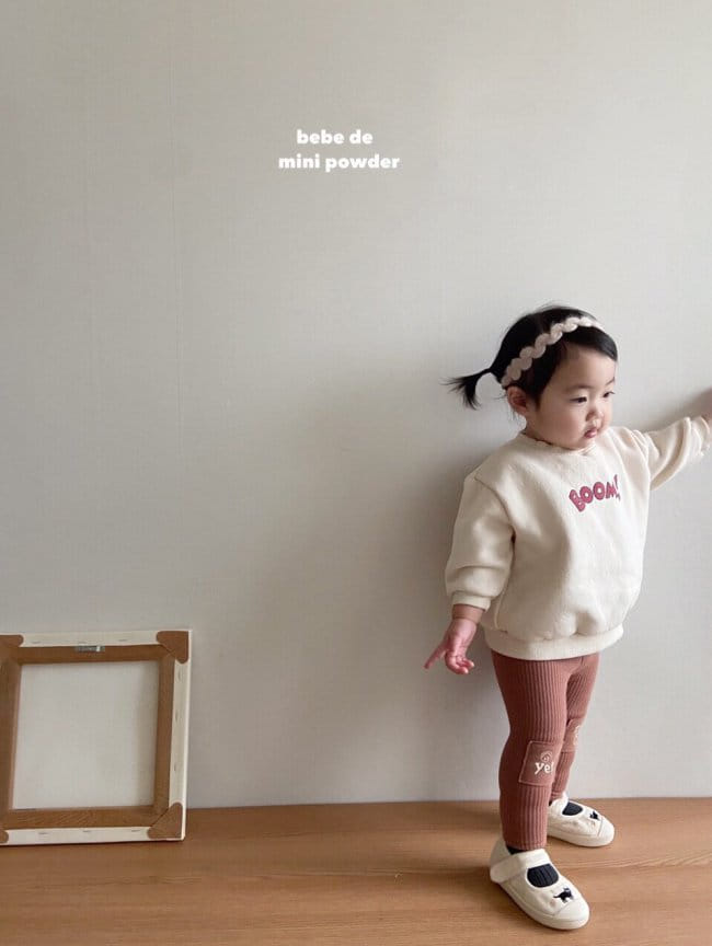 MINI POWDER - Korean Children Fashion - #Kfashion4kids - Bebe Boom Sweatshrit - 8