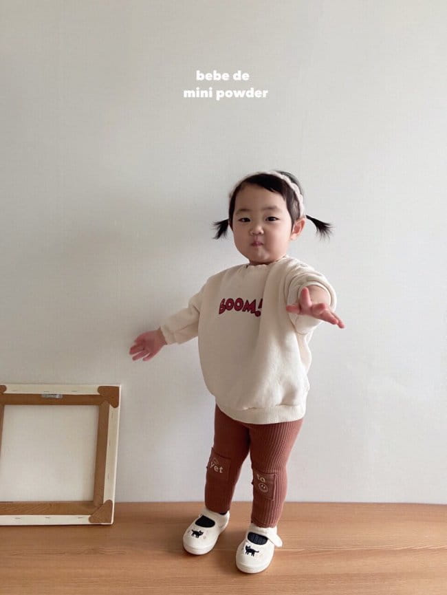MINI POWDER - Korean Children Fashion - #Kfashion4kids - Bebe Boom Sweatshrit - 9