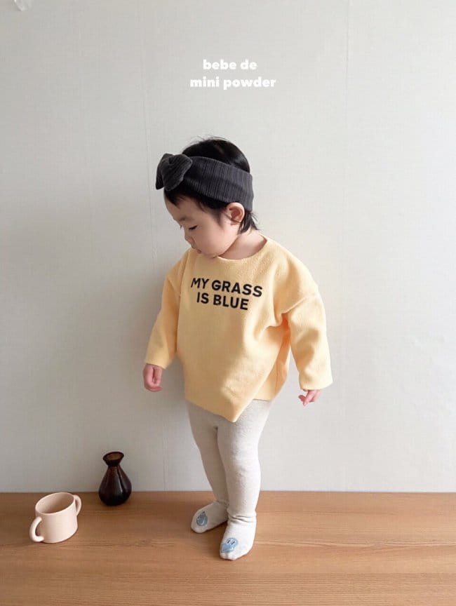 MINI POWDER - Korean Children Fashion - #Kfashion4kids - Blue Police Tee - 10