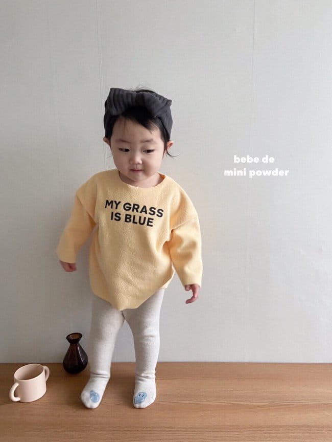 MINI POWDER - Korean Children Fashion - #Kfashion4kids - Blue Police Tee - 11