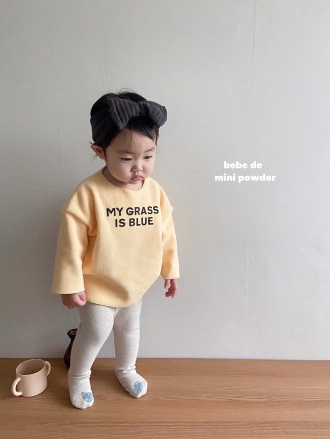 MINI POWDER - Korean Children Fashion - #Kfashion4kids - Blue Police Tee - 12