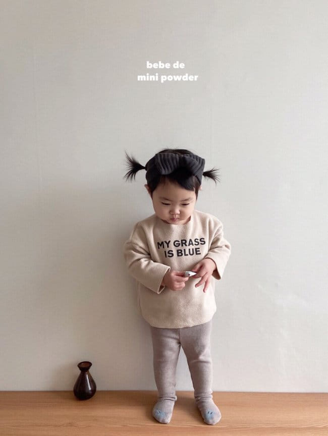 MINI POWDER - Korean Children Fashion - #Kfashion4kids - Blue Police Tee - 2