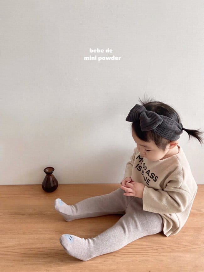 MINI POWDER - Korean Children Fashion - #Kfashion4kids - Blue Police Tee - 3