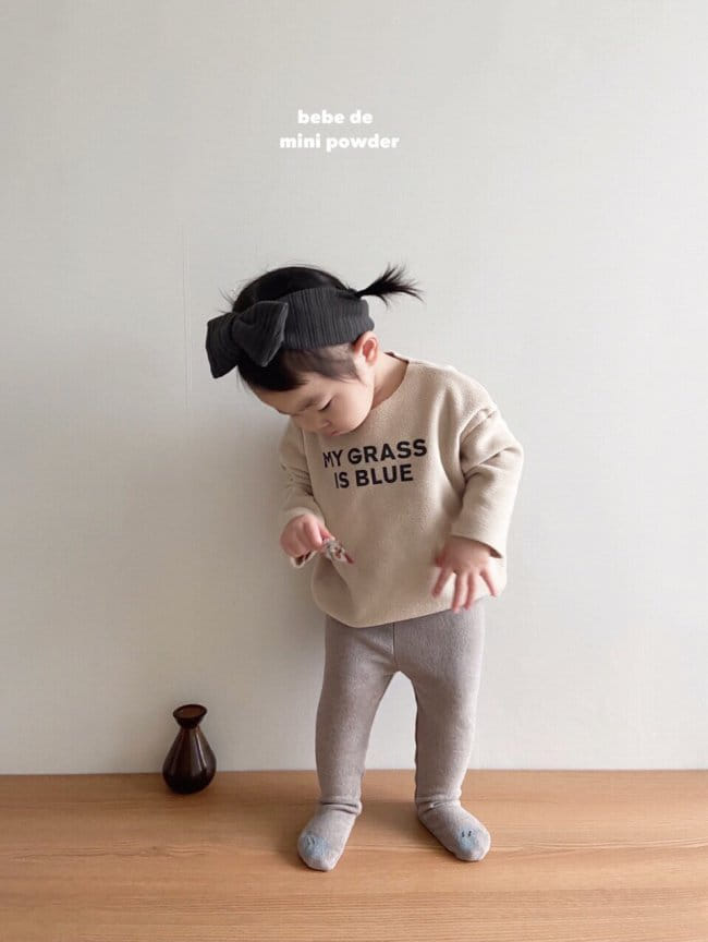 MINI POWDER - Korean Children Fashion - #Kfashion4kids - Blue Police Tee - 4
