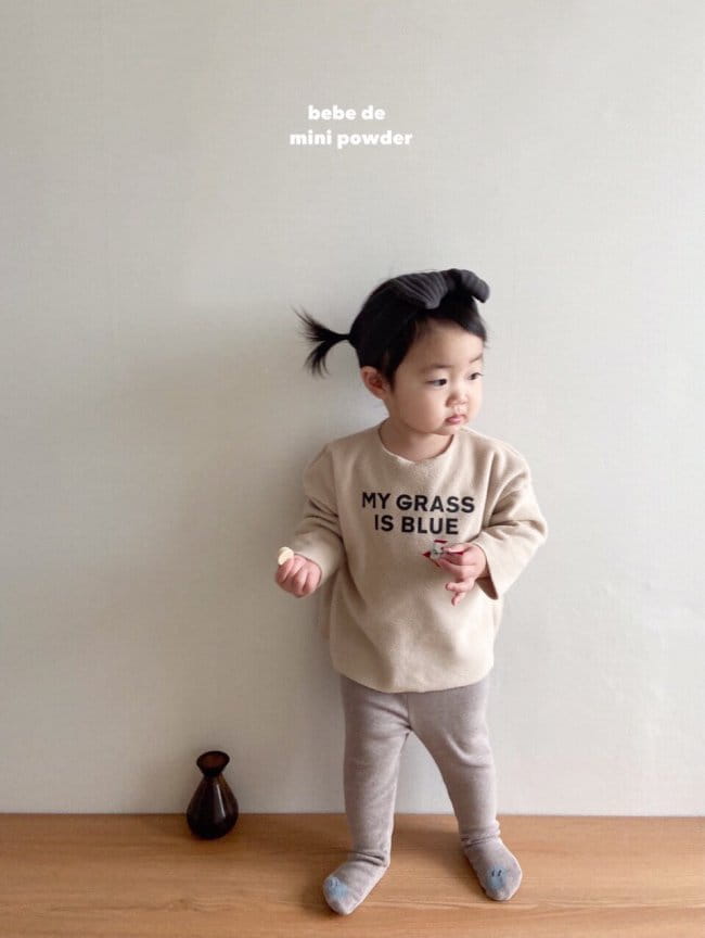 MINI POWDER - Korean Children Fashion - #Kfashion4kids - Blue Police Tee - 5