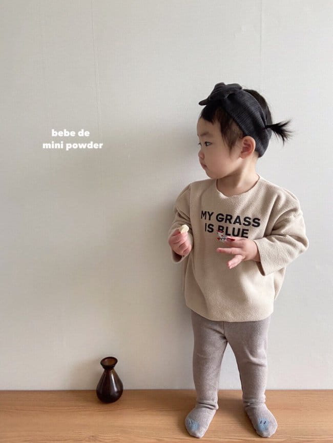 MINI POWDER - Korean Children Fashion - #Kfashion4kids - Blue Police Tee - 7