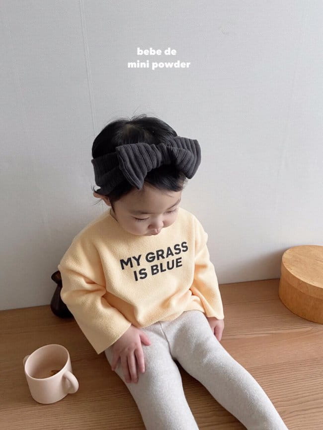 MINI POWDER - Korean Children Fashion - #Kfashion4kids - Blue Police Tee - 9