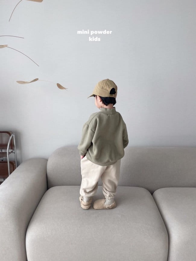 MINI POWDER - Korean Children Fashion - #Kfashion4kids - Fleece Jogger PAnts